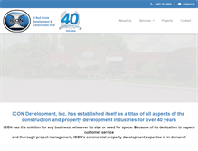Tablet Screenshot of icondevelopmentinc.com